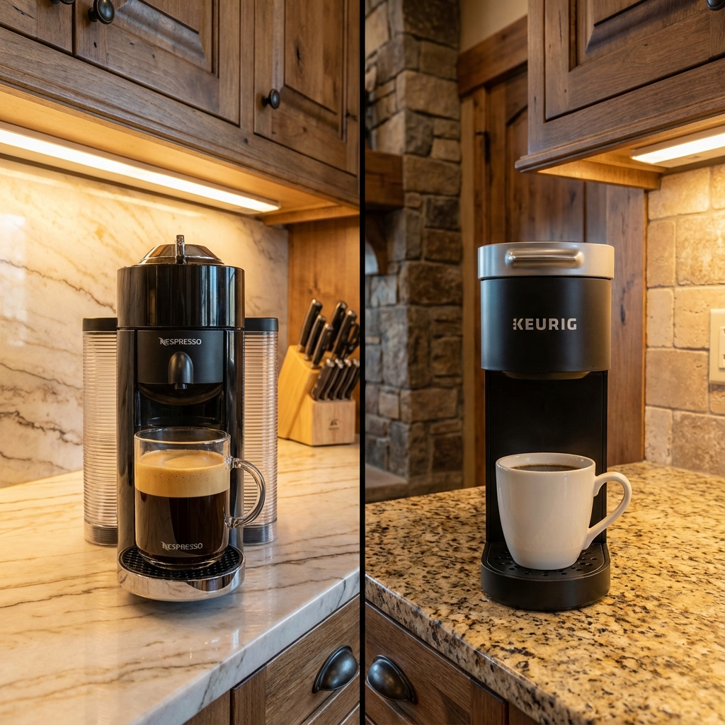 Nespresso Vertuo Plus vs Keurig K-Elite