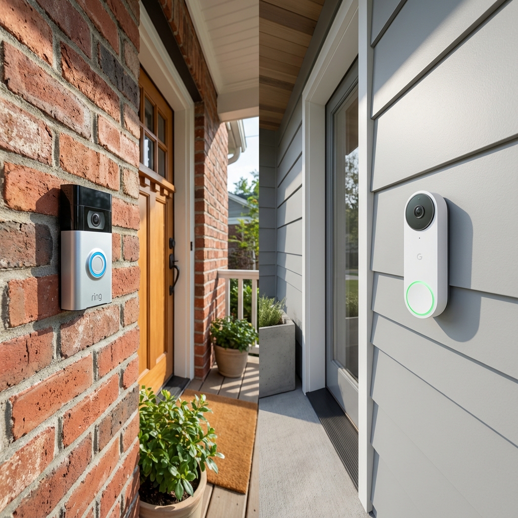 Ring Video Doorbell vs Google Nest Doorbell