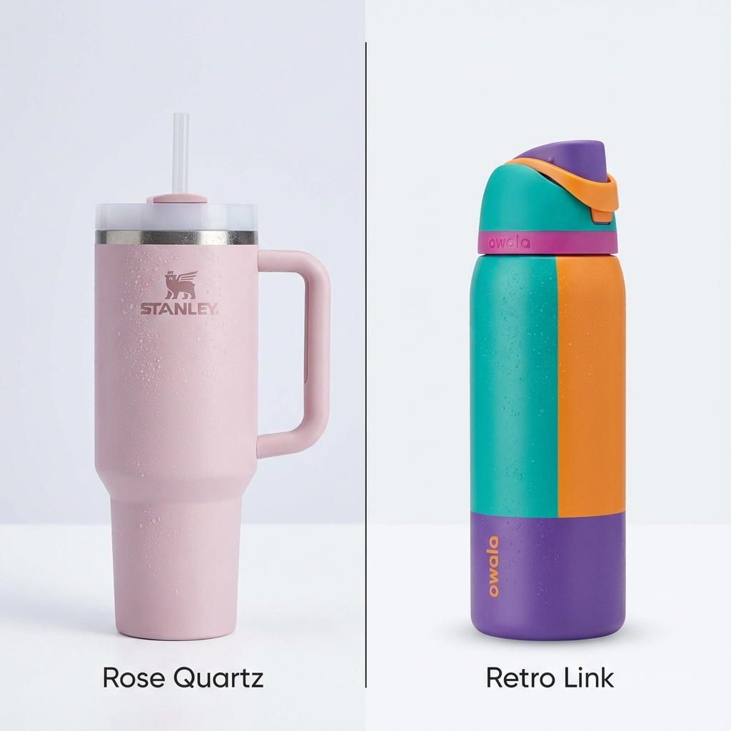 Stanley Quencher H2.0 vs Owala FreeSip